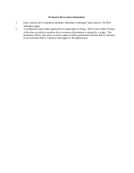 Request for Admisstion Into the Bismarck-Mandan Drug/Dui Court - North Dakota, Page 3