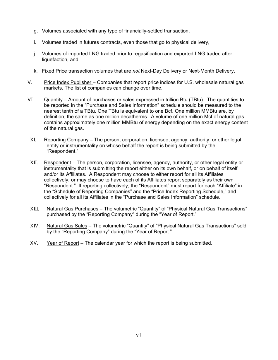 FERC Form 552 Annual Report of Natural Gas Transactions, Page 7