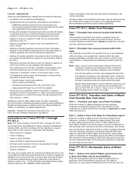 Instructions for Form PT-101 Tax on Motor Fuels - New York, Page 2