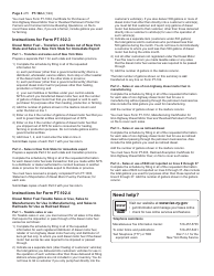 Instructions for Form PT-102 Tax on Diesel Motor Fuel - New York, Page 4