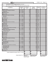 Form ST-100.7 Schedule H Report of Clothing and Footwear Sales Eligible for Exemption - 4th Quarter - New York, Page 3