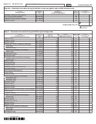 Form ST-101.10 Schedule FR Sales and Use Tax on Qualified Motor Fuel and Highway Diesel Motor Fuel - Annual - New York, Page 2