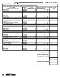 Form ST-101.10 Schedule FR Sales and Use Tax on Qualified Motor Fuel and Highway Diesel Motor Fuel - Annual - New York, Page 3