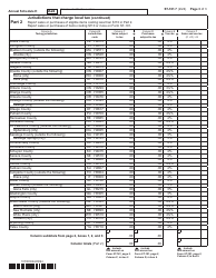 Form ST-101.7 Schedule H Report of Clothing and Footwear Sales Eligible for Exemption - Annual - New York, Page 3