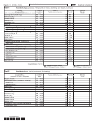 Form ST-100.3 Schedule B Taxes on Utilities and Heating Fuels - 4th Quarter - New York, Page 2