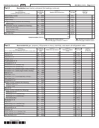 Form ST-100.3 Schedule B Taxes on Utilities and Heating Fuels - 4th Quarter - New York, Page 3