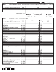 Form ST-100.3 Schedule B Taxes on Utilities and Heating Fuels - 4th Quarter - New York, Page 4