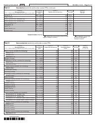 Form ST-100.3 Schedule B Taxes on Utilities and Heating Fuels - 4th Quarter - New York, Page 5