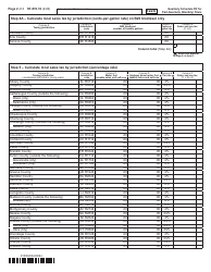 Form ST-810.10 Schedule FR Sales and Use Tax on Qualified Motor Fuel and Highway Diesel Motor Fuel - 4th Quarter - New York, Page 2