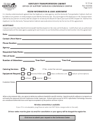 Form TC77-24 Room Information &amp; Lease Agreement - Kentucky, Page 2