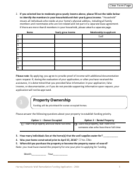 Harney Domestic Well Remediation Funding Application - Oregon, Page 4