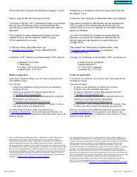 Form T4PS SUM Employees Profit Sharing Plan Allocations and Payments - Canada (English/French), Page 2
