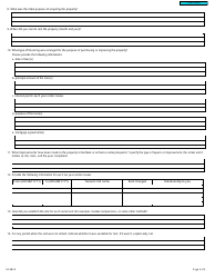 Form RC685 Rental Information - Refund Examination Program - Canada, Page 2