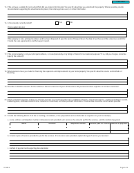 Form RC685 Rental Information - Refund Examination Program - Canada, Page 3