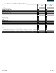 Form T2 Schedule 150 Net Income (Loss) for Income Tax Purposes for Insurance Companies (2023 and Later Tax Years) - Canada, Page 3