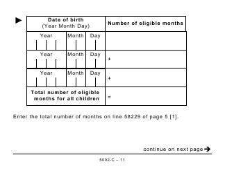 Form 5002-C (PE428) Prince Edward Island Tax and Credits - Large Print - Canada, Page 11