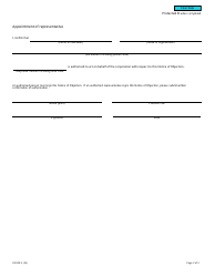 Form ON100 Notice of Objection - Ontario Corporations Tax Act - Canada, Page 2