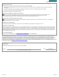 Form TD1YT Yukon Personal Tax Credits Return - Canada, Page 2