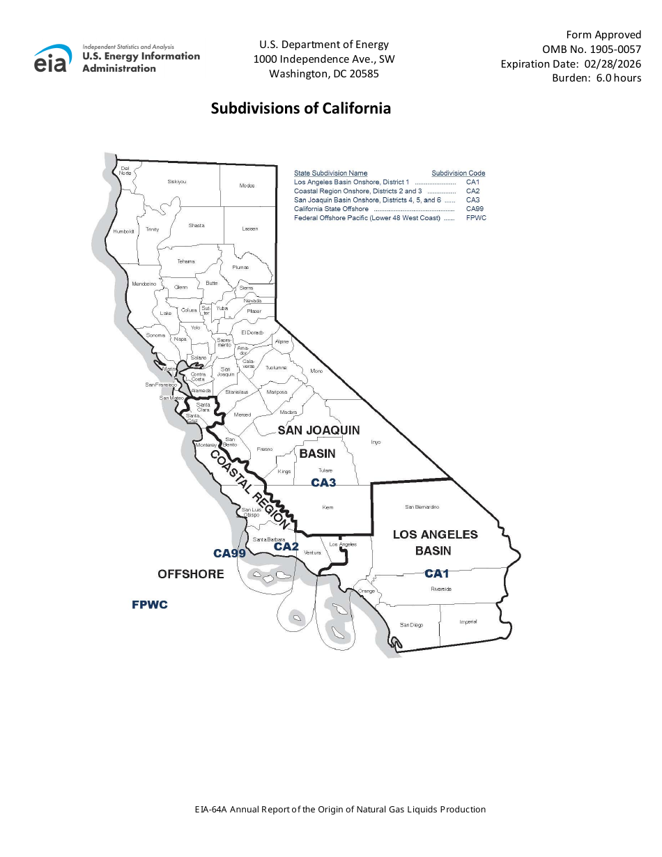 Instructions for Form EIA-64A Nnual Report of the Origin of Natural Gas Liquids, Page 10