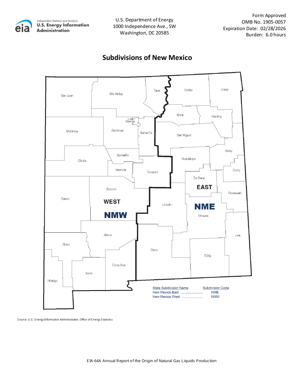 Instructions for Form EIA-64A Nnual Report of the Origin of Natural Gas Liquids, Page 12