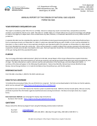 Instructions for Form EIA-64A Nnual Report of the Origin of Natural Gas Liquids