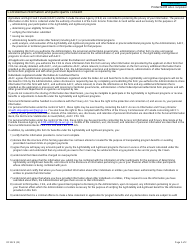 Form RC322 Agriinvest Adjustment Request - Canada, Page 2