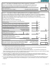 Form T777 Statement of Employment Expenses - Canada, Page 2