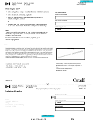 Document preview: Form INNS3 Instalment Remittance Voucher - Canada, 2024