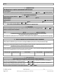 Application for Temporary Permit - South Dakota, Page 2