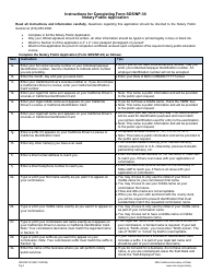 Form SOS/NP-30 Notary Public Application - California, Page 4