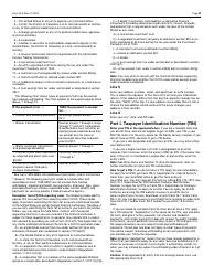 IRS Form W-9 Request for Taxpayer Identification Number and Certification, Page 4