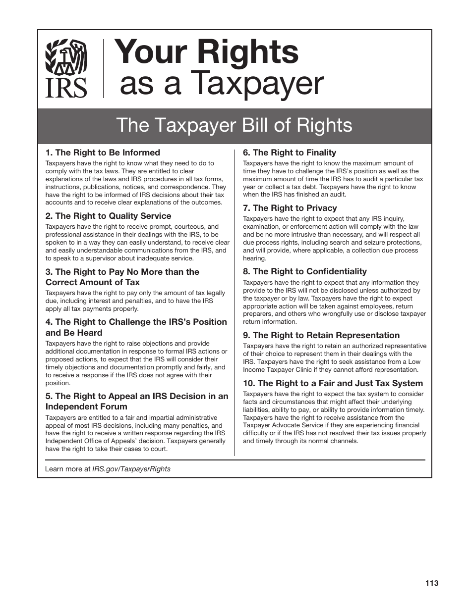 Instructions for IRS Form 1040, 1040-SR U.S. Individual Income Tax Return, Page 113