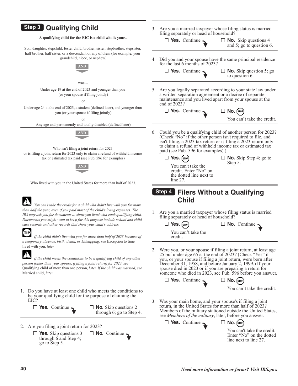 Instructions for IRS Form 1040, 1040-SR U.S. Individual Income Tax Return, Page 40