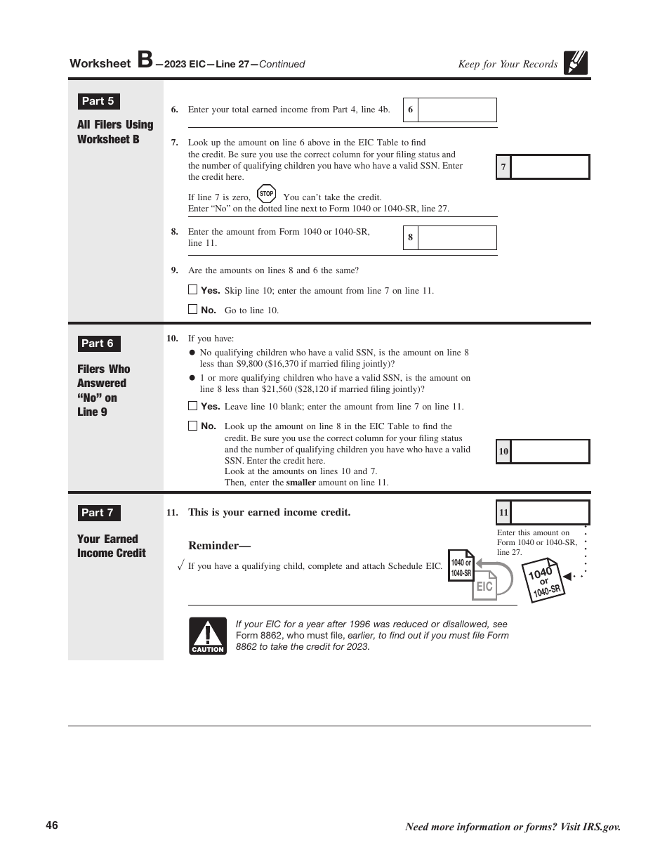 Instructions for IRS Form 1040, 1040-SR U.S. Individual Income Tax Return, Page 46
