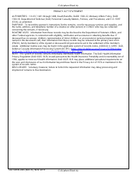 DD Form 2065 Disposition of Remains - Reimbursable Basis, Page 2