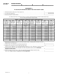 Form MET-1E Application for Extension of Time to File the Maryland Estate Tax Return - Maryland, Page 2