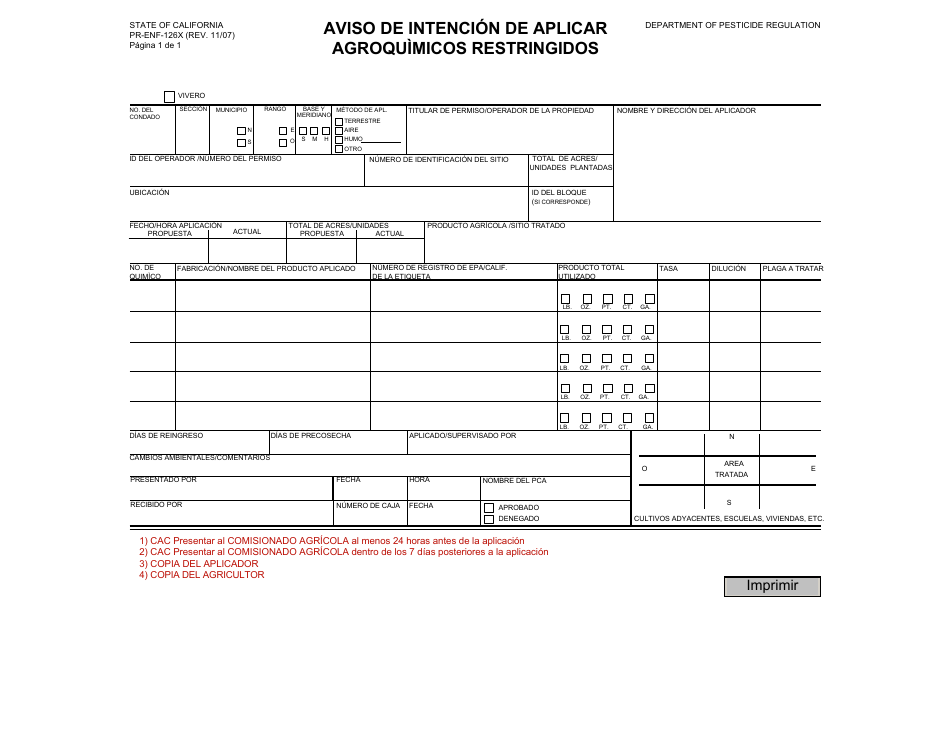 Formulario PR-ENF-126X - Fill Out, Sign Online and Download Fillable ...