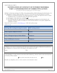 OGE Form 202 Notification of Conflict of Interest Referral, Page 4