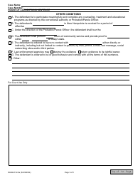 Form NHJB-2312-SE House of Corrections Sentence - New Hampshire, Page 3