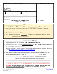 Form PL-FL040 Declaration Re: Due Diligence - County of Placer, California