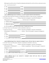 Form PL-FL040 Declaration Re: Due Diligence - County of Placer, California, Page 3