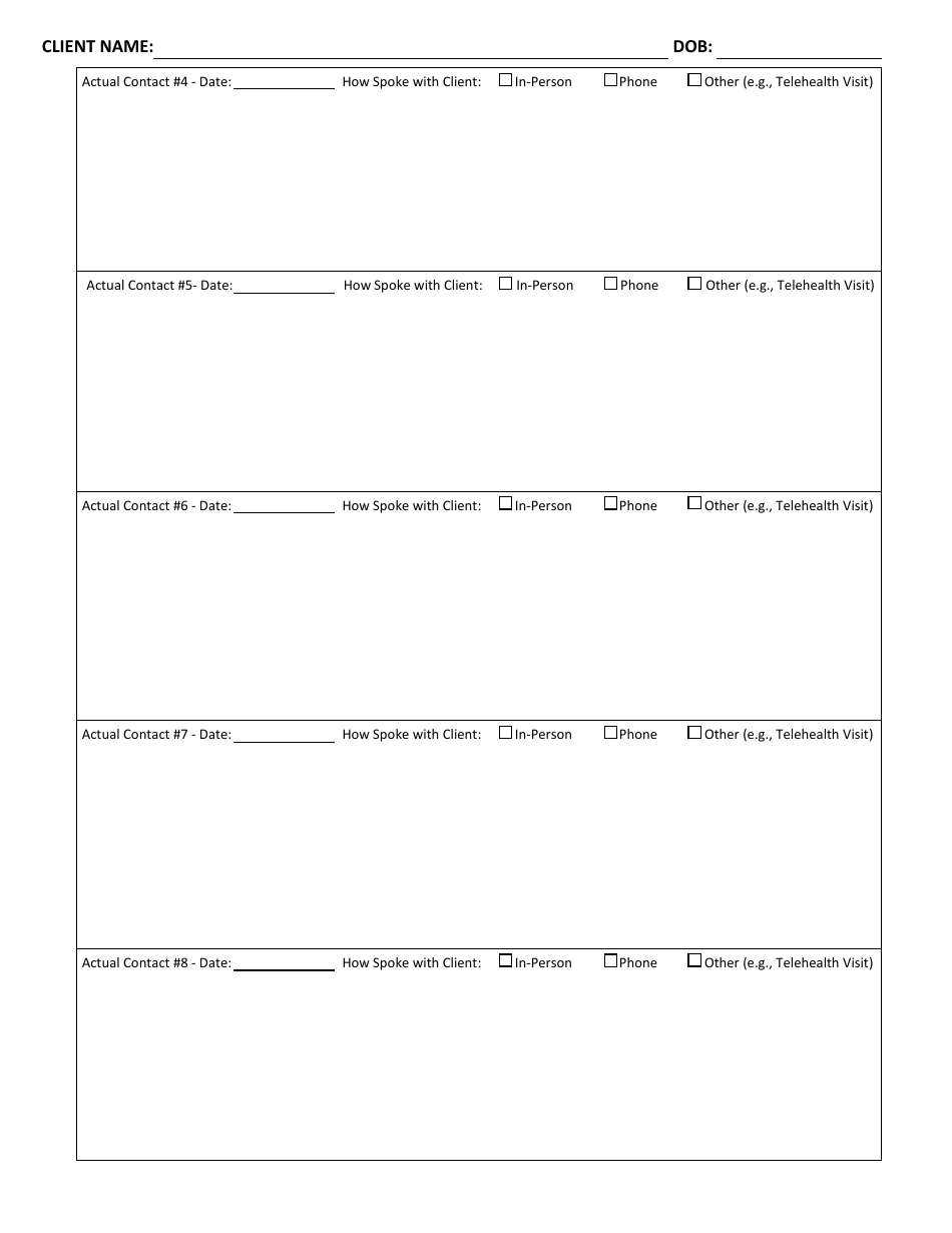Clinic-Based Patient Navigation (Pn) Form - Nm Breast and Cervical Cancer Early Detection (Bcc) Program - New Mexico, Page 2