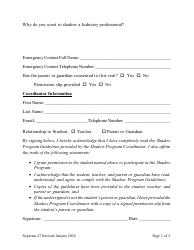 Form Supreme-27 Shadow Program Application - Rhode Island, Page 2