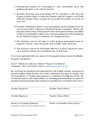 Form Supreme-27 Shadow Program Application - Rhode Island, Page 4