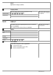 Form RP07 Application to Change an Address - United Kingdom, Page 4