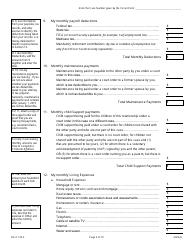 Form DV-A120.4 Financial Affidavit (Family and Divorce Cases) - Illinois, Page 4