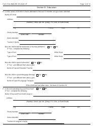 Form SSA-3820-BK Disability Report - Child, Page 12