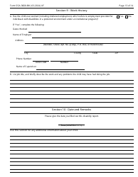 Form SSA-3820-BK Disability Report - Child, Page 13