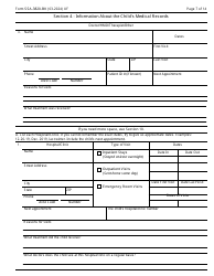 Form SSA-3820-BK Disability Report - Child, Page 7