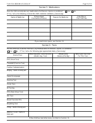 Form SSA-3820-BK Disability Report - Child, Page 9